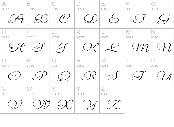 Liberate Extended Normal uppercase A-Z preview