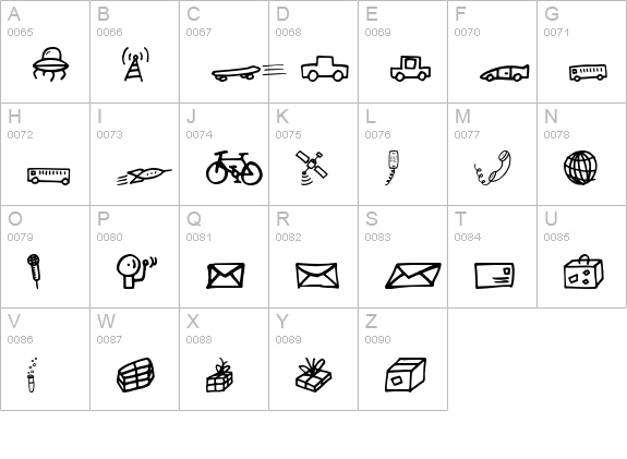 lindkvist2 uppercase A-Z preview