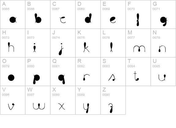 liquitRegular uppercase A-Z preview