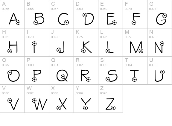 LMS Ethan's Game uppercase A-Z preview