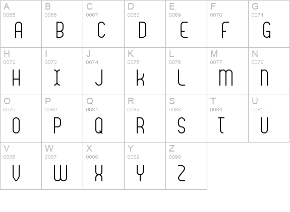 Lois Ann uppercase A-Z preview
