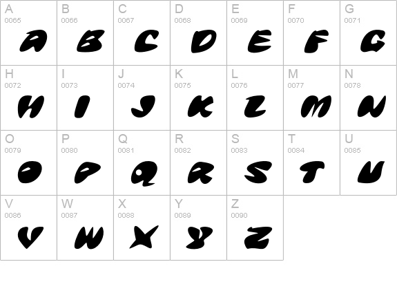 Love-GoingSteady uppercase A-Z preview