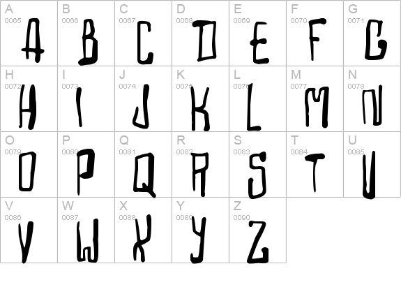 Madhouse
 uppercase A-Z preview