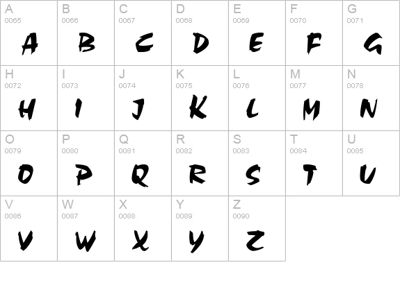 Marker Board Display SSi uppercase A-Z preview