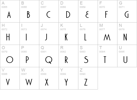 Marquisette BTN Lined uppercase A-Z preview