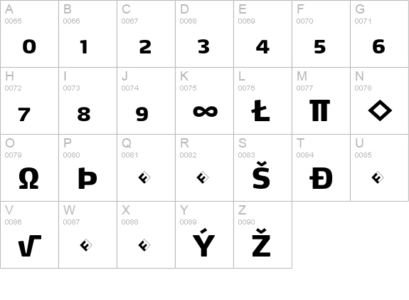 Max-BlackSCExpert uppercase A-Z preview