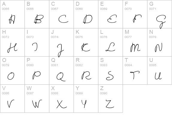 Mc Kesson Good Kama uppercase A-Z preview