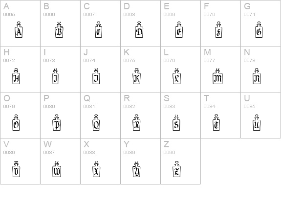 MedicineShelf uppercase A-Z preview
