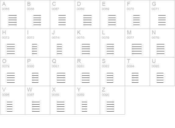 Melody MakerStaff Only uppercase A-Z preview