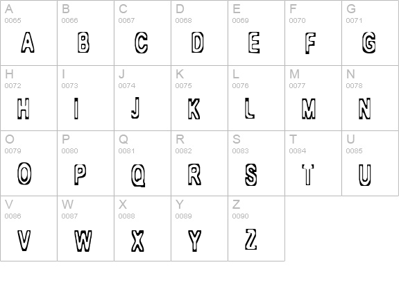Mialgia uppercase A-Z preview