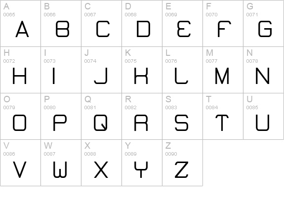 MicroMieps Diet uppercase A-Z preview