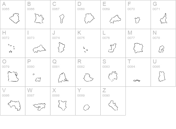 Mini Pics Global S Loose uppercase A-Z preview