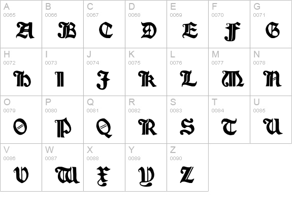 Minim ExtraBold uppercase A-Z preview