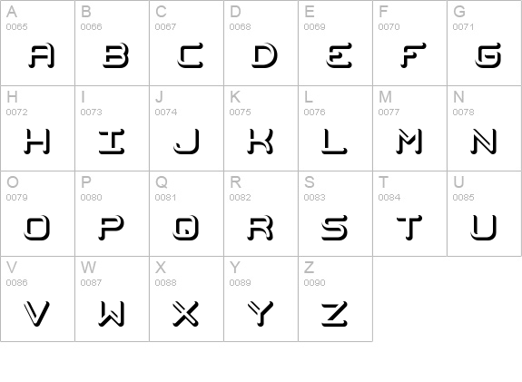 Mishmash Fuse BRK uppercase A-Z preview