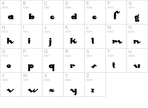 Mondo Redondo NF uppercase A-Z preview