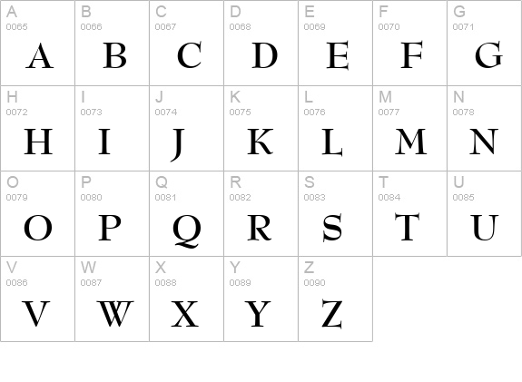 Monitor SSi Bold uppercase A-Z preview