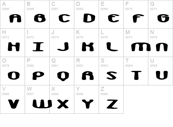 Monkey Phonics BRK uppercase A-Z preview