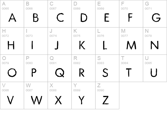 MontrealAntique-Regular uppercase A-Z preview