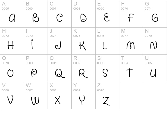 Morning Limerick BTN Cond uppercase A-Z preview