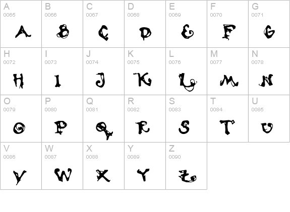 MotionBold uppercase A-Z preview