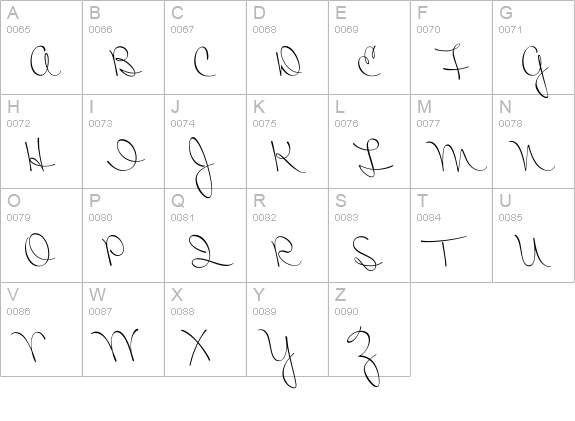 Mr Sopkin uppercase A-Z preview