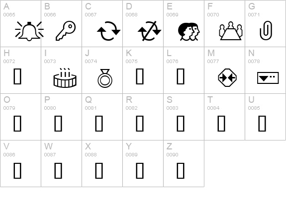 MS Outlook uppercase A-Z preview