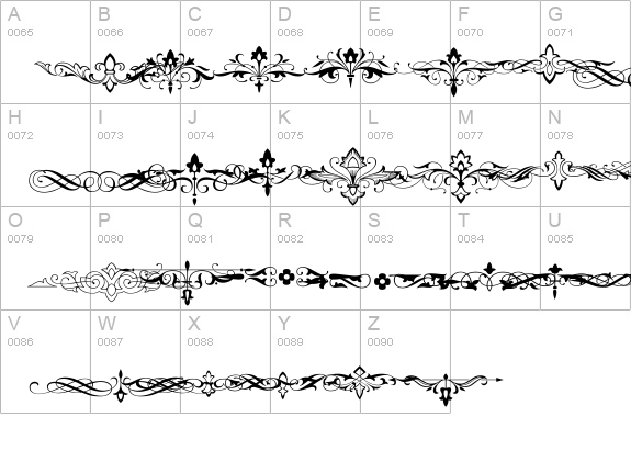 NatVignetteTwo uppercase A-Z preview