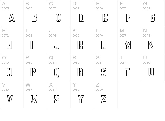 NCAA Army 2015 uppercase A-Z preview