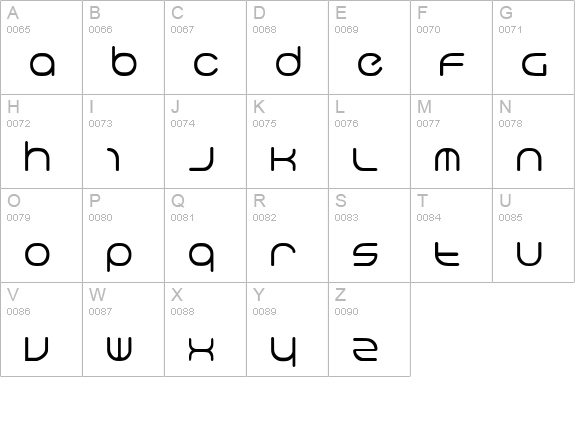 NeoGeo_TR uppercase A-Z preview