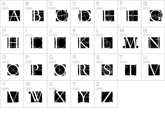 NeudoerfferScribbleQuality uppercase A-Z preview