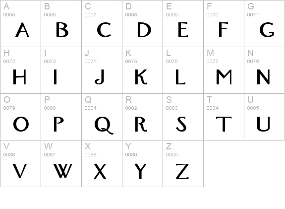 New York-Extended Bold uppercase A-Z preview