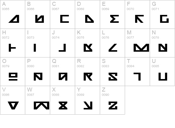 Nick Turbo Bold Expanded uppercase A-Z preview