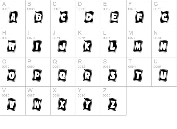 NiseSonicShuffle uppercase A-Z preview