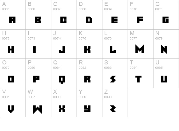 Noise Machine
 uppercase A-Z preview