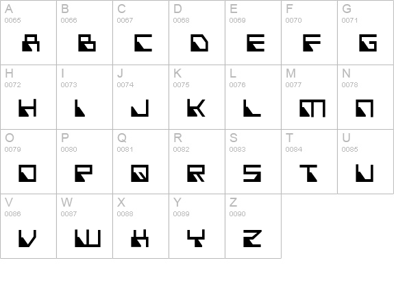 Nonfiction uppercase A-Z preview