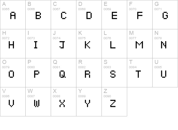 nontoxic_ang_3 uppercase A-Z preview