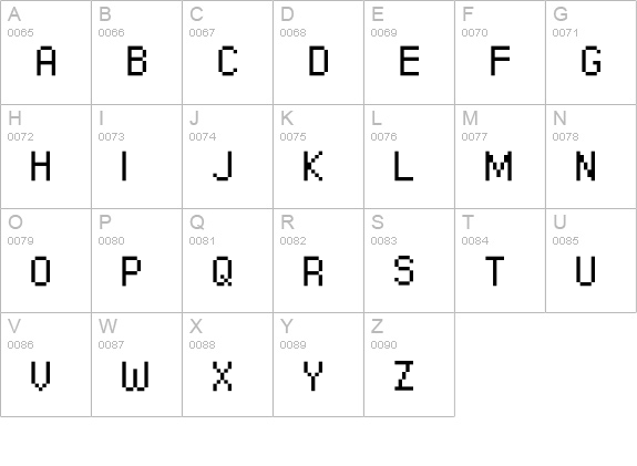 nontoxic_barun_2 uppercase A-Z preview