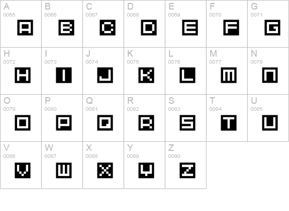 nontoxic_e1 uppercase A-Z preview