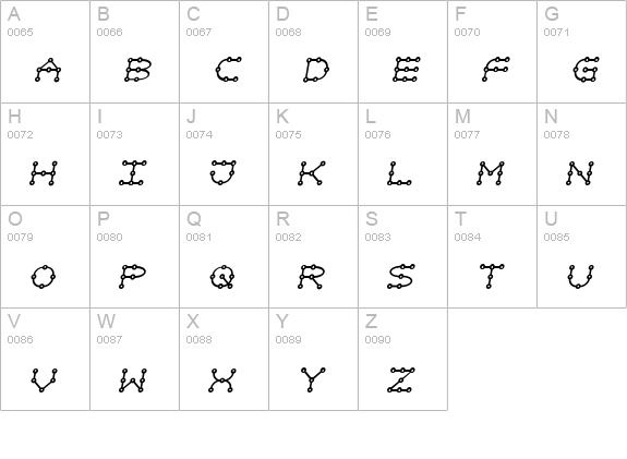 Not just a toy uppercase A-Z preview