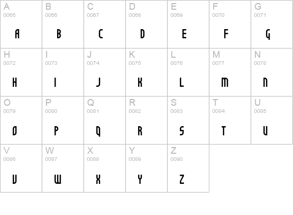 Not Sure If Weird Or Just Regular Regular uppercase A-Z preview