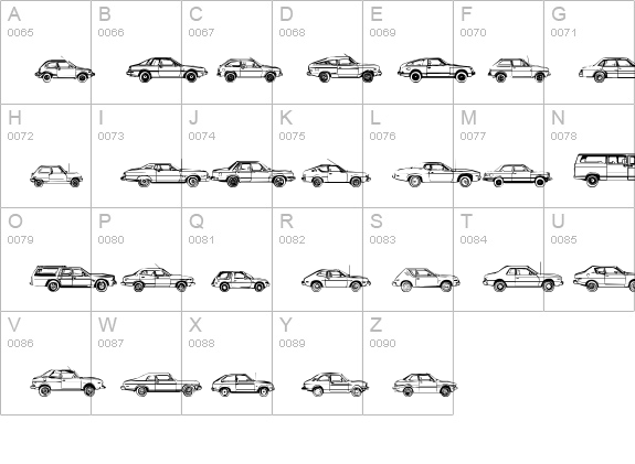 Oil Crisis B uppercase A-Z preview