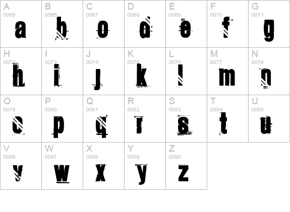 OLYMPIQUES uppercase A-Z preview