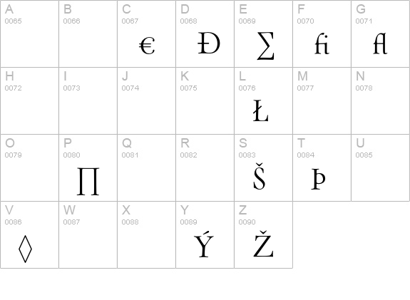 Oneleigh-RegularExpert uppercase A-Z preview