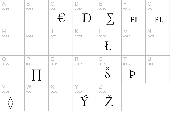 Oneleigh-SmallCapsExpert uppercase A-Z preview