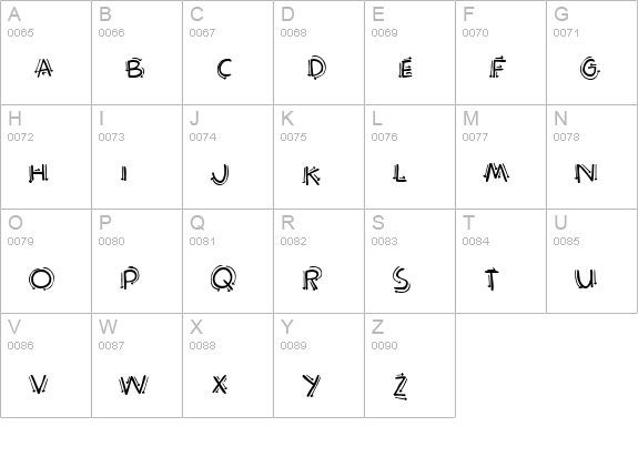 Operating instructions uppercase A-Z preview
