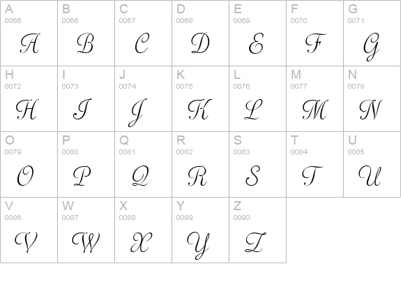 OttumHmk uppercase A-Z preview