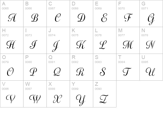 OttumHmkBold uppercase A-Z preview