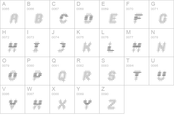 Overcross ExtraLightOblique uppercase A-Z preview