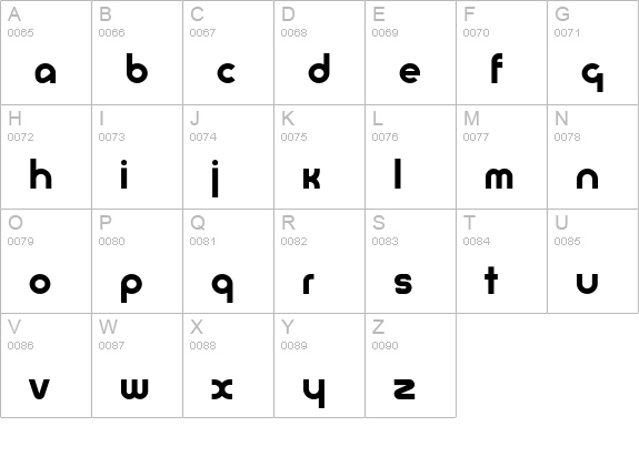 P22Bayer-Universal uppercase A-Z preview
