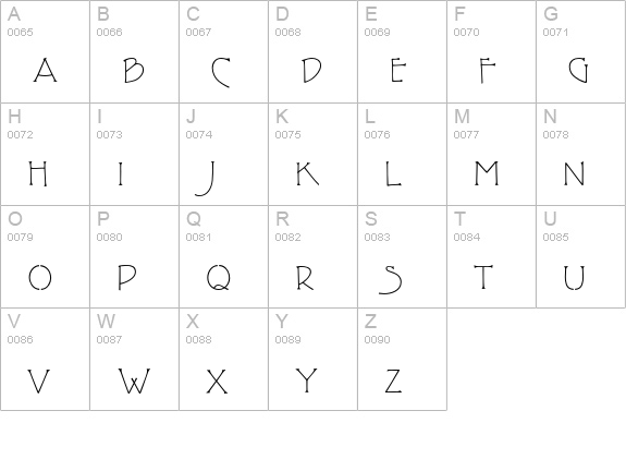 P22FLLWTerracotta-Regular uppercase A-Z preview